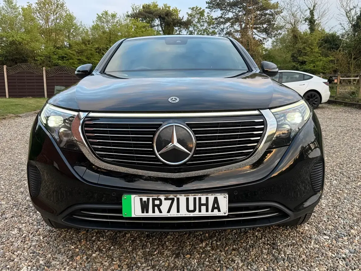 Used Mercedes EQC400 300 kW (408 HP) 2022 Black SUV