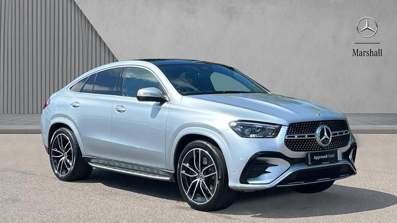Silver Used 2024 Mercedes GLE400 AMG Line Premium Plus Coupe | £62,280 (Super price) - Image 1/4