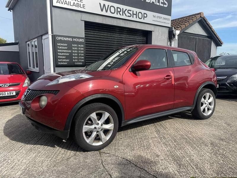 Red Used 2012 Nissan Juke Acenta SUV | £2,495 (A bit pricey) - Image 1/4