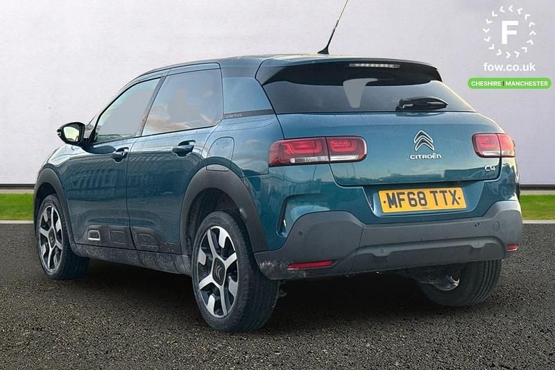 Used Citroën C4 Cactus Flair 110 HP (80 kW) 2018 Blue Hatchback