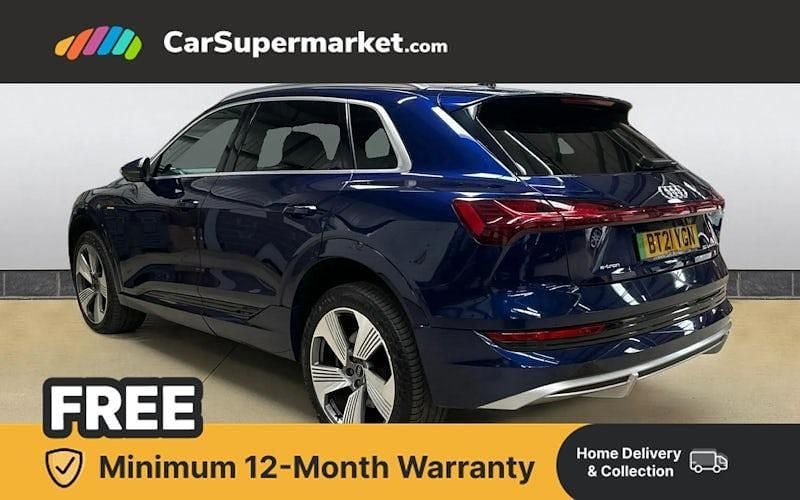Used Audi e-tron S-Line 230 kW (313 HP) 2021 Blue SUV