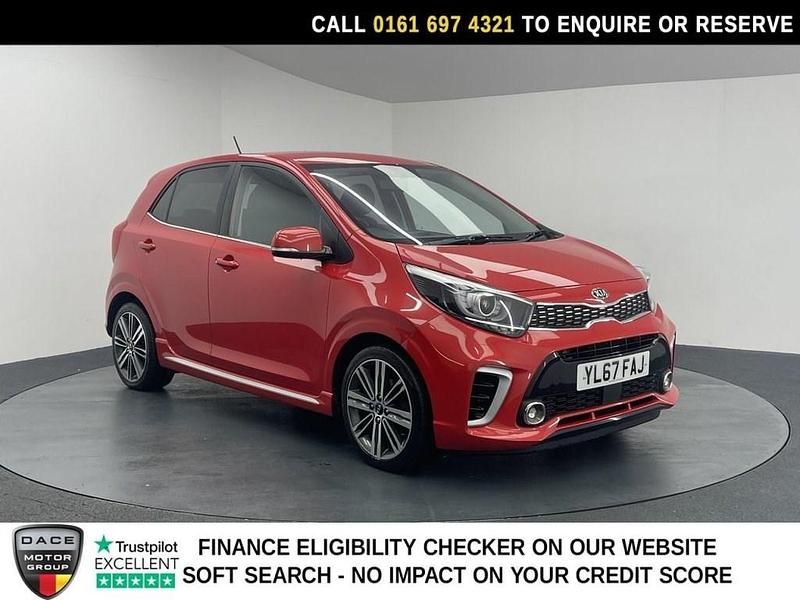 Used Kia Picanto GT-Line 83 HP (61 kW) 2018 Red Hatchback