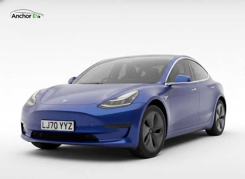 Blue Used 2020 Tesla Model 3 Standard Range Sedan | £14,995 (Fair price) - Image 1/4
