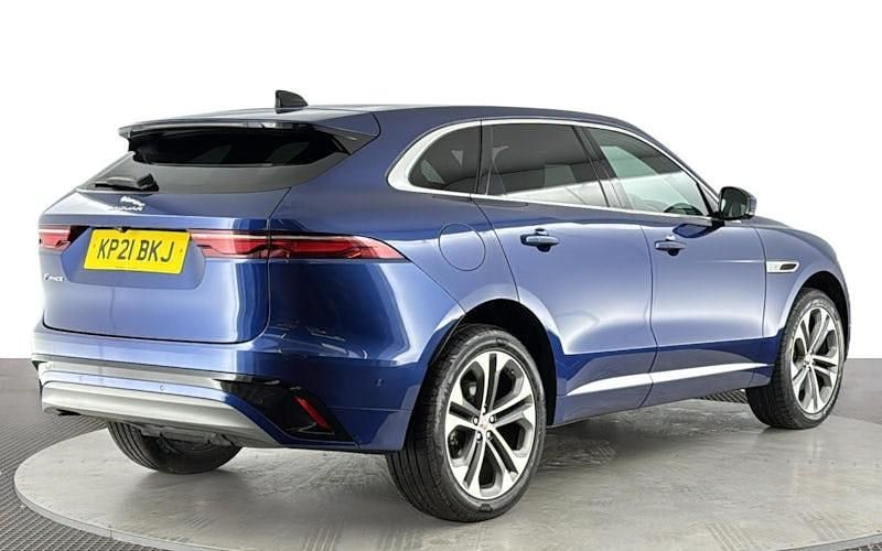 Second-hand Jaguar F-Pace R-Dynamic 204 CP (150 kW) 2021 Albastru SUV