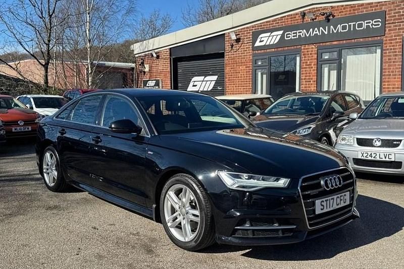 Used Audi A6 S-Line 190 HP (139 kW) 2017 Black Sedan