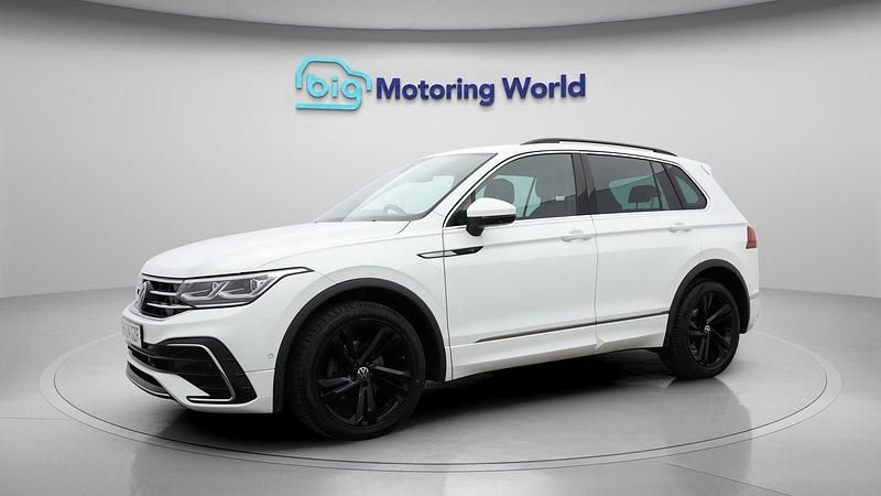 Used VW Tiguan R-line Edition 150 HP (110 kW) 2023 White SUV
