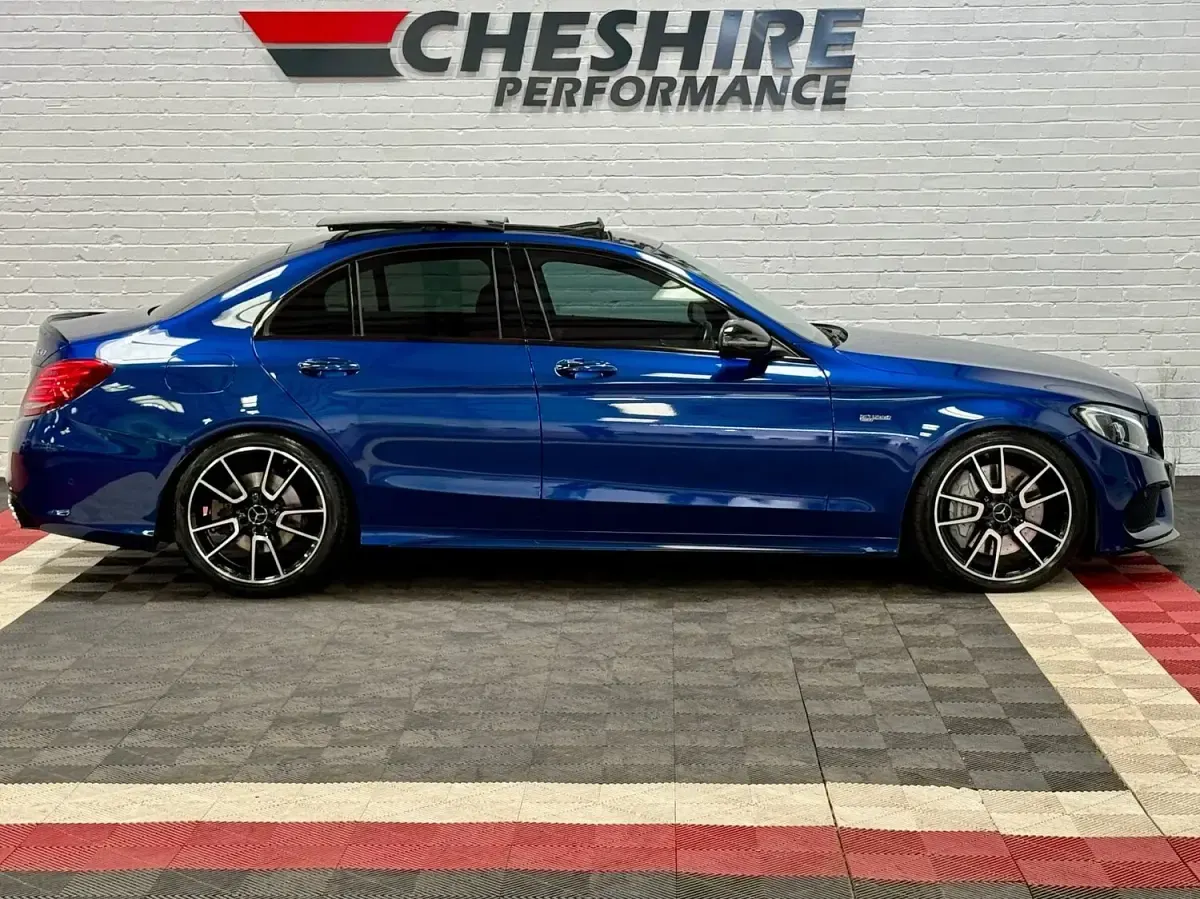 Used Mercedes C43 AMG AMG 457 HP (336 kW) 2017 Blue Sedan