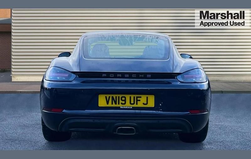 Used Porsche Cayman 296 HP (217 kW) 2019 Blue Coupe
