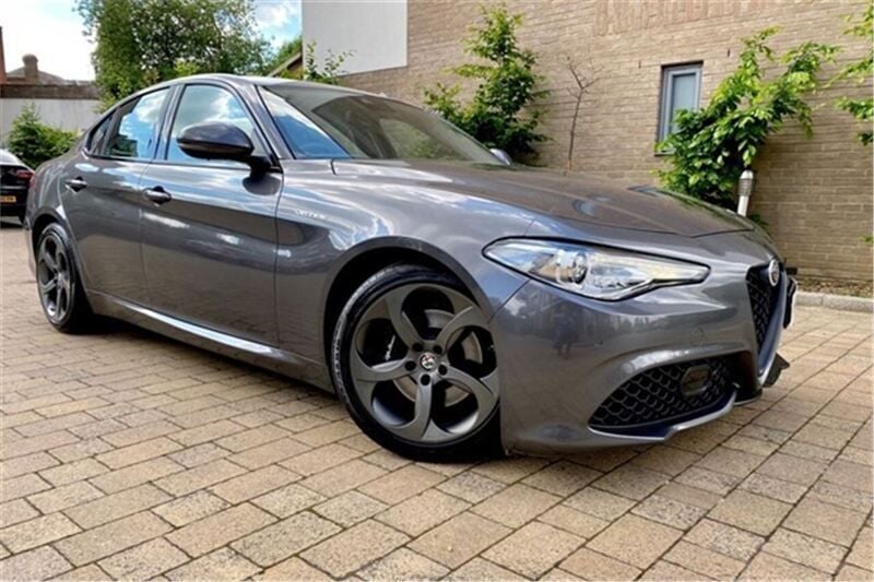 Grey Used 2017 Alfa Romeo Giulia Veloce Sedan | £21,995 (Expensive) - Image 1/4
