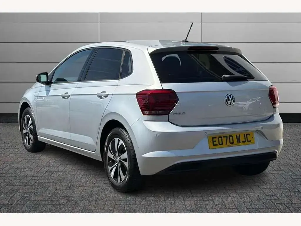 Used VW Polo Match 95 HP (69 kW) 2020 Silver Hatchback