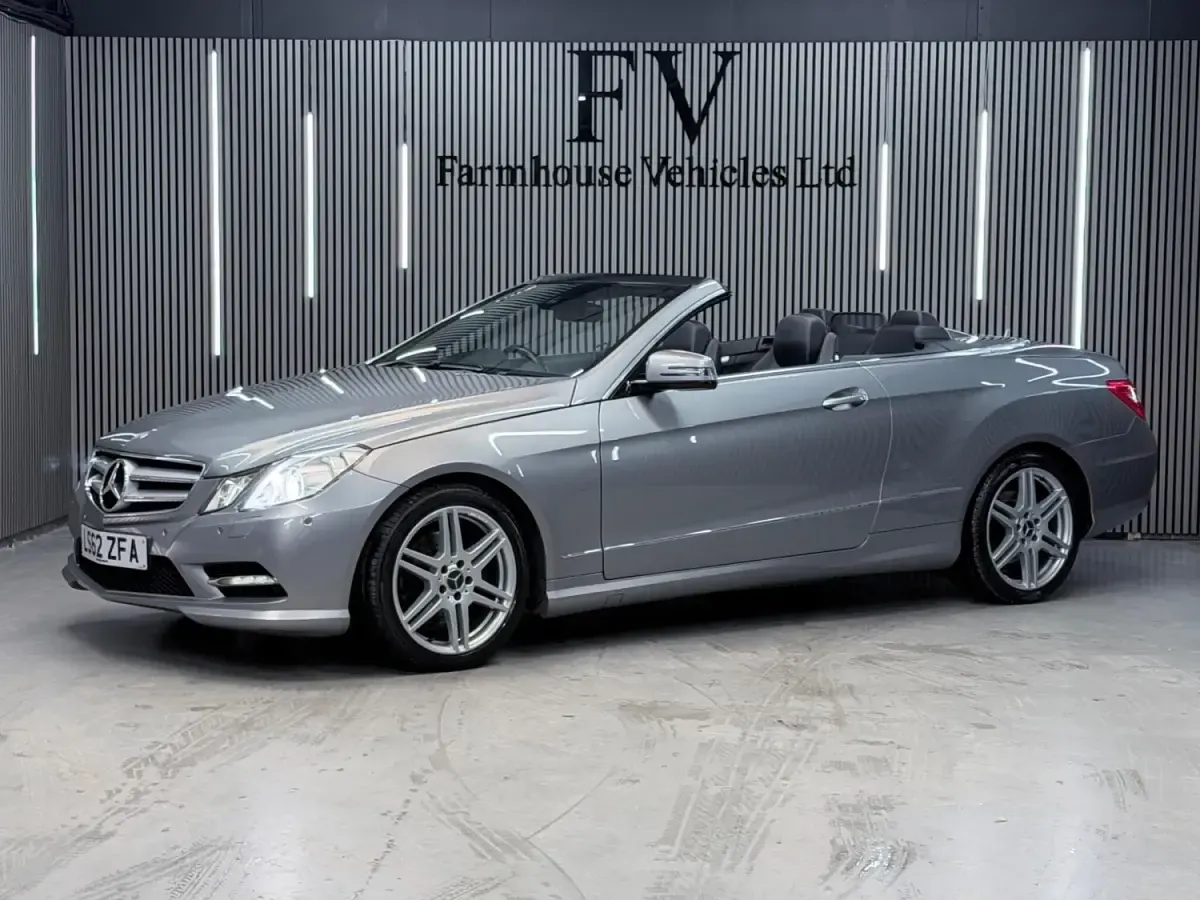 Begagnad Mercedes E250 2012 Silver Cab