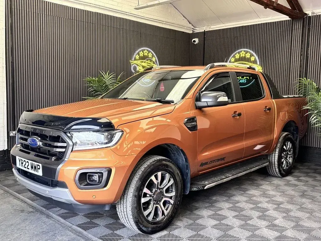 Used Ford Ranger Wildtrack 2022 Orange Pickup