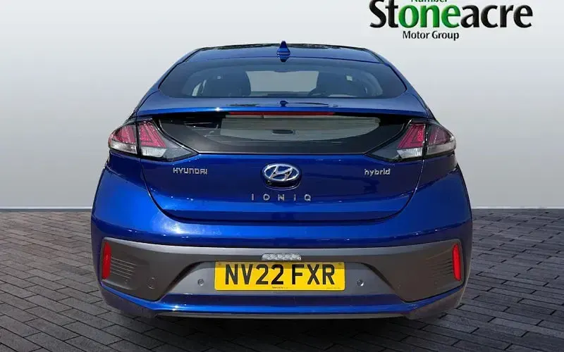 Used Hyundai Ioniq Premium 141 HP (103 kW) 2022 Blue Hatchback