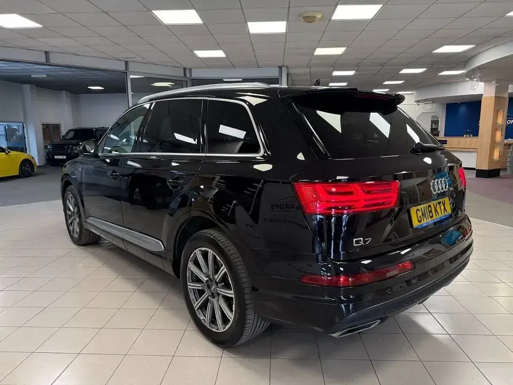Używany Audi Q7 S-Line 2018 Czarny SUV
