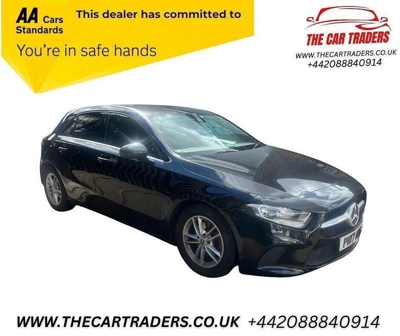 Black Used 2019 Mercedes A180 SE Hatchback | £11,788 (Good price) - Image 1/4