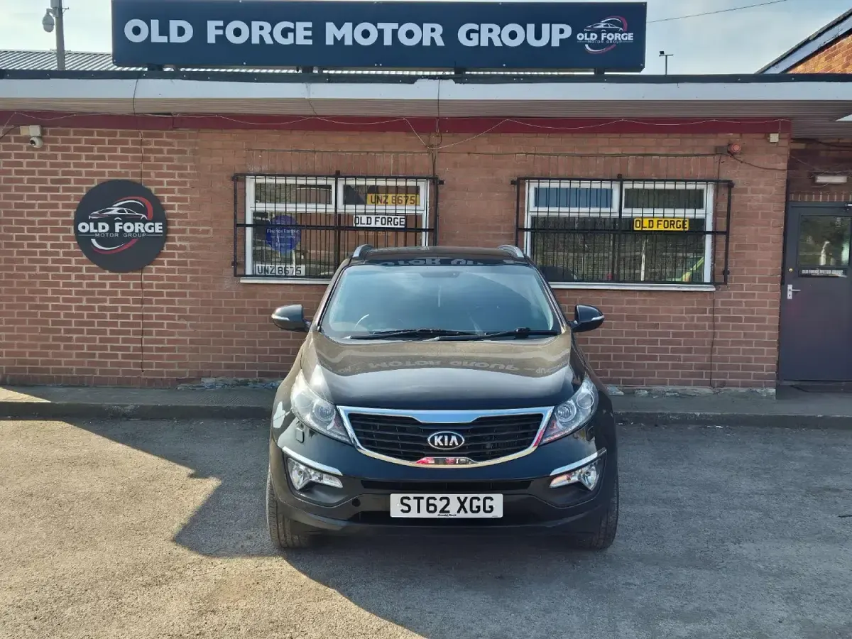 Used Kia Sportage 115 HP (84 kW) 2012 Black SUV