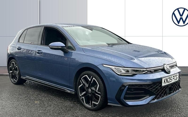 Blue Used 2025 VW Golf VIII R-line Hatchback | £27,236 (A bit pricey) - Image 1/4