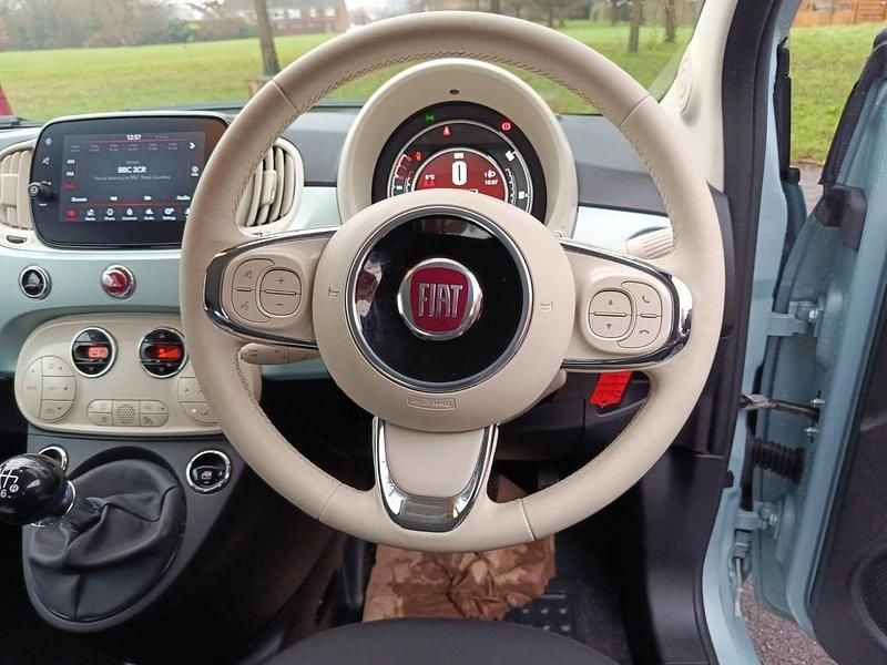Used Fiat 500C S 70 HP (51 kW) 2024 Green Cabriolet