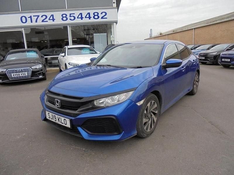 Used Honda Civic SE 126 HP (92 kW) 2019 Blue Hatchback