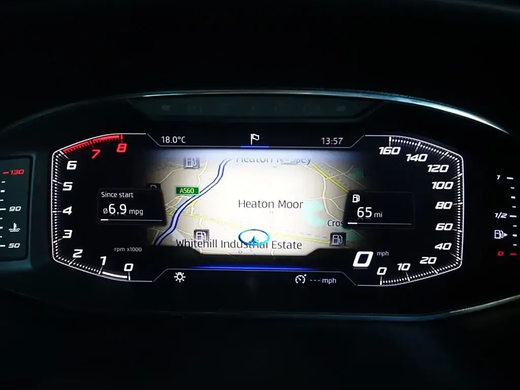 Used Seat Leon XCELLENCE Lux 150 HP (110 kW) 2019 Blue Hatchback