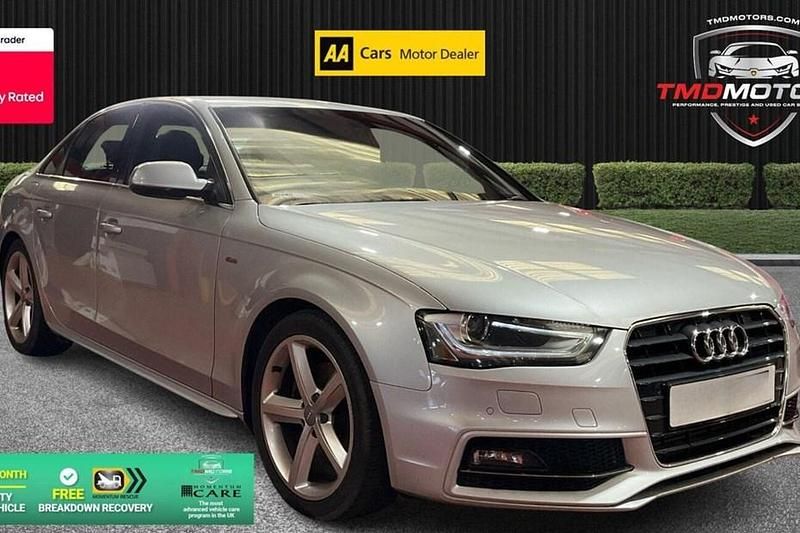 Used Audi A4 S-Line 170 HP (125 kW) 2012 Silver Sedan