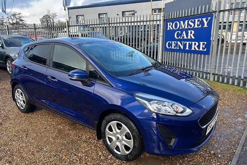 Used Ford Fiesta Style 85 HP (62 kW) 2018 Blue Hatchback