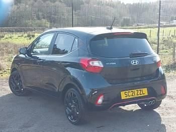 Used Hyundai i10 N Line 100 HP (73 kW) 2021 Black Hatchback