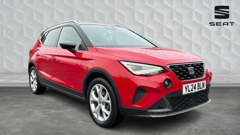 Red Used 2024 Seat Arona FR SUV | £17,534 (Fair price) - Image 1/4