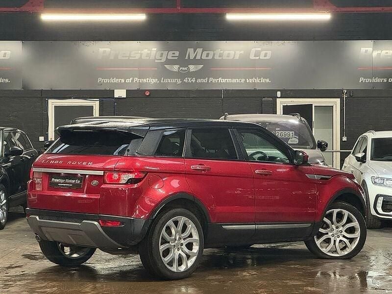 Used Land Rover Range Rover evoque Prestige 2014 Red Estate