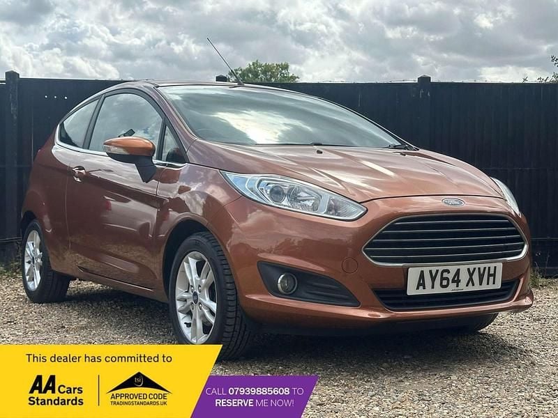 Bronze Used 2014 Ford Fiesta Zetec Hatchback | £2,795 (Fair price) - Image 1/4