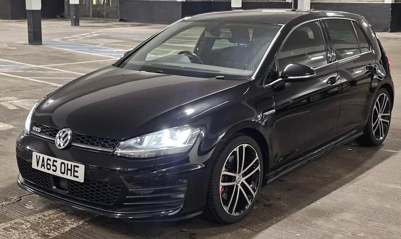 Used VW Golf VII GTD 2016 Black Hatchback