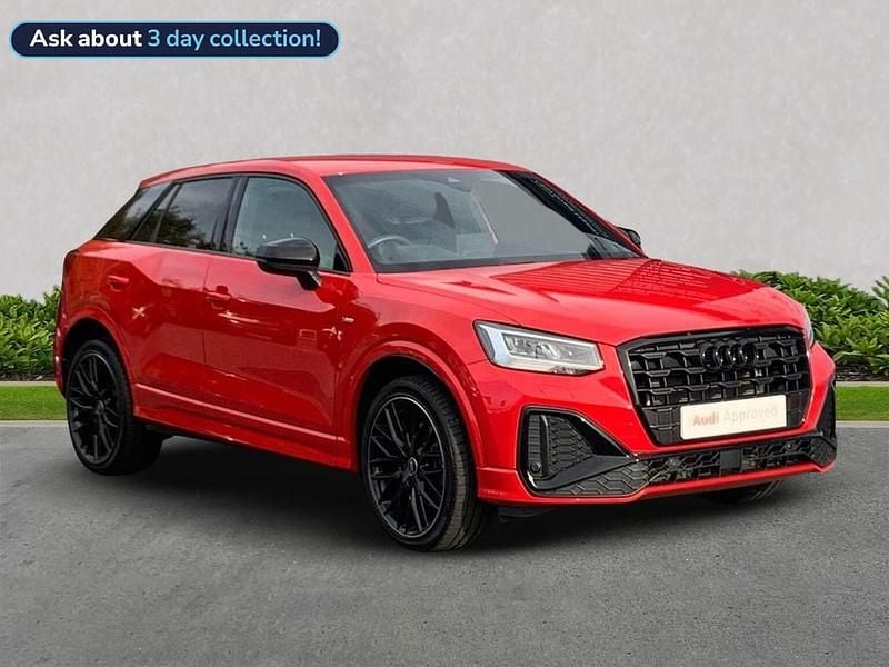 Red Used 2024 Audi Q2 Black Edition SUV | £27,537 (A bit pricey) - Image 1/4
