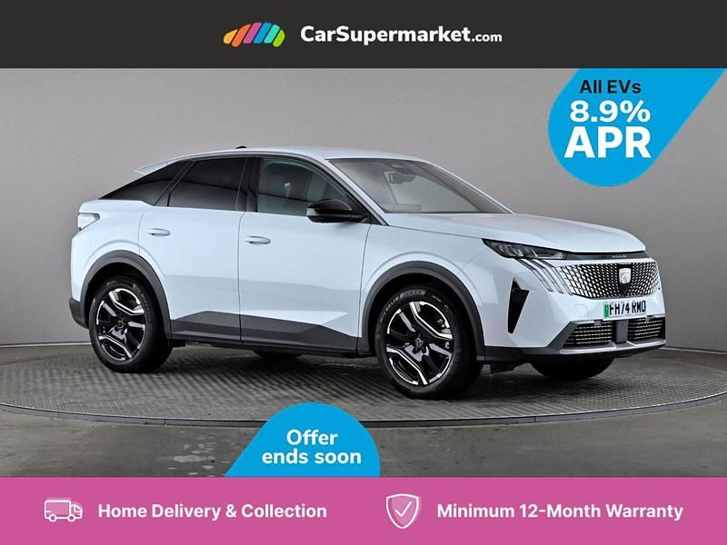 White Used 2025 Peugeot e-3008 Allure SUV | £24,197 (Super price) - Image 1/3