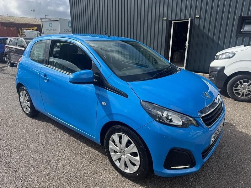 Blue Used 2015 Peugeot 108 Active Hatchback | £3,495 (Fair price) - Image 1/4