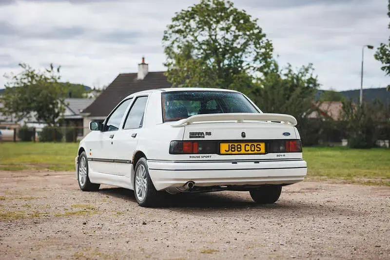 Used Ford Sierra RS 120 HP (88 kW) 1991 White Sedan
