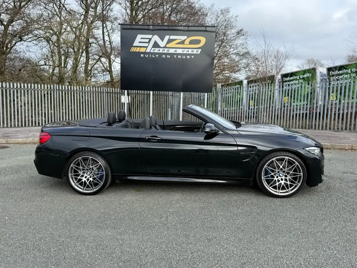 Usado BMW M4 Cabriolet Competition Edition 450 CV (330 kW) 2018 Negro Descapotable