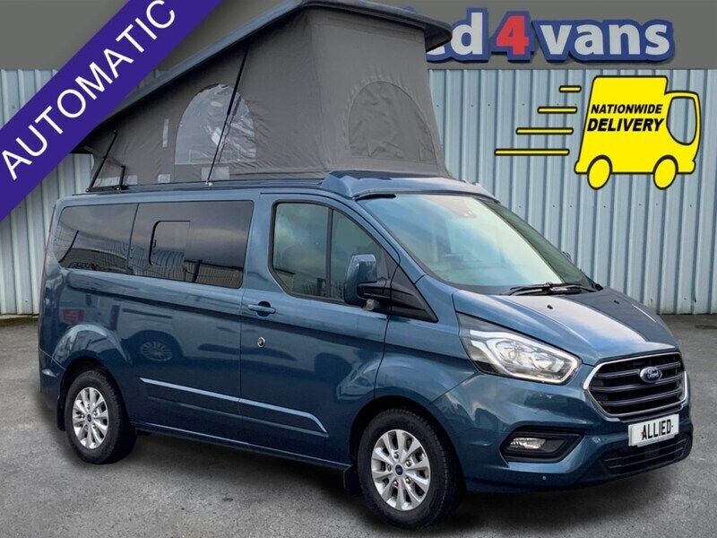 Blue Used 2023 Ford Transit Custom Limited Van | £49,995 - Image 1/4