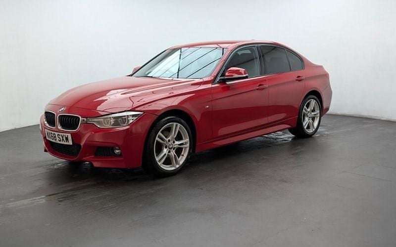 Used BMW 320 M Sport 190 HP (139 kW) 2018 Red Sedan