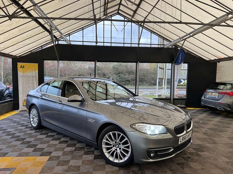 Grey Used 2016 BMW 520 Luxury Line Sedan | £11,495 (Fair price) - Image 1/3
