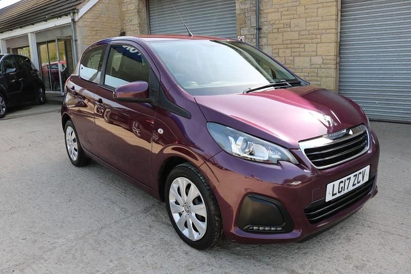 Used Peugeot 108 Active 68 HP (50 kW) 2017 Mauve/purple Hatchback