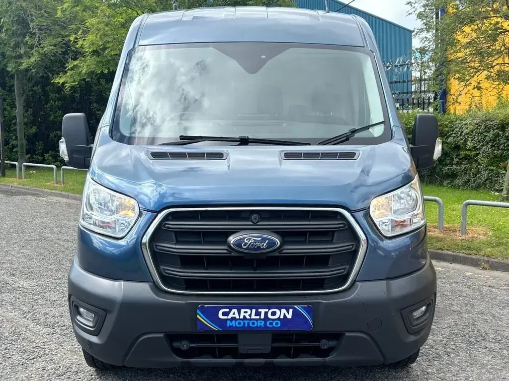 Used Ford Transit Trend 130 HP (95 kW) 2020 Blue Van