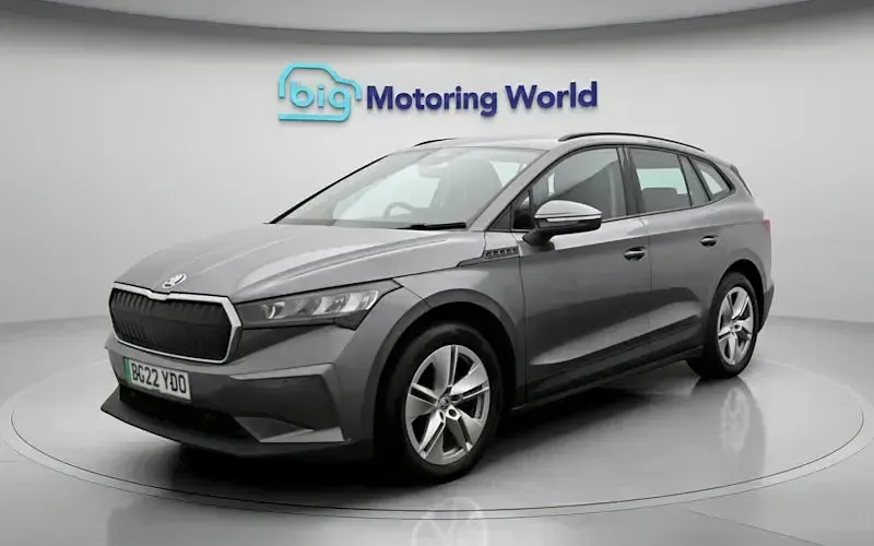 Used Skoda Enyaq iV ecoSuite 150 kW (204 HP) 2022 Grey SUV