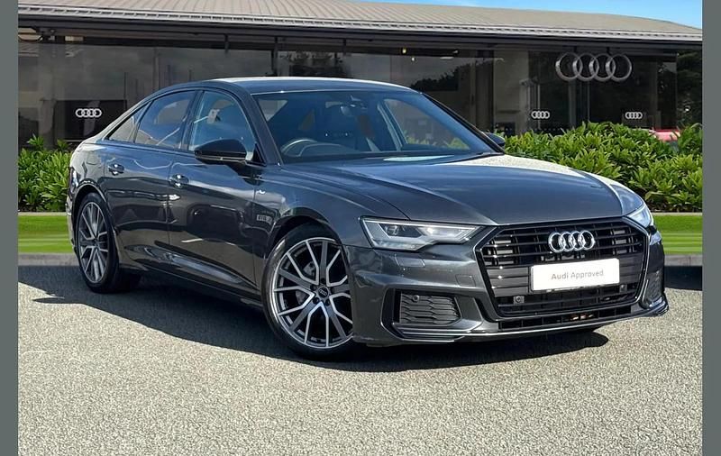 Grey Used 2022 Audi A6 Black Edition Sedan | £30,650 (Fair price) - Image 1/4