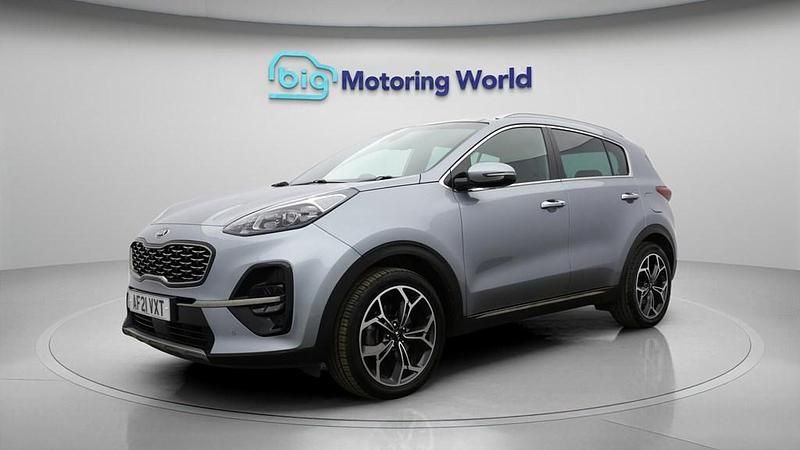 Used Kia Sportage GT-Line S 174 HP (127 kW) 2021 Silver SUV