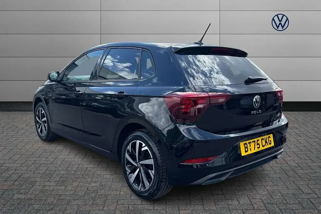 Used VW Polo Match 95 HP (69 kW) 2026 Black Hatchback