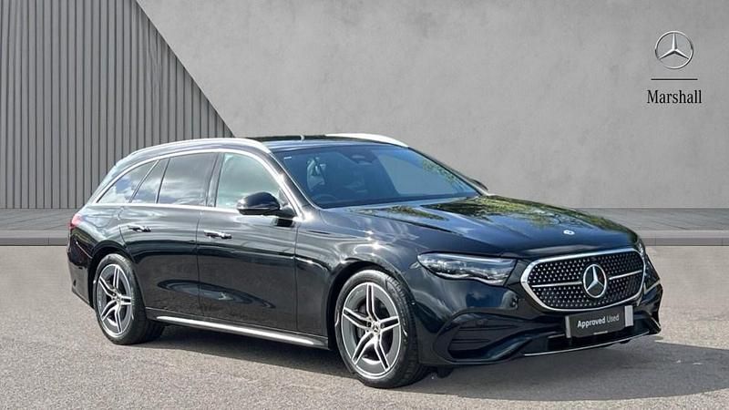 Black Used 2024 Mercedes E220 Advanced Estate | £39,480 - Image 1/4