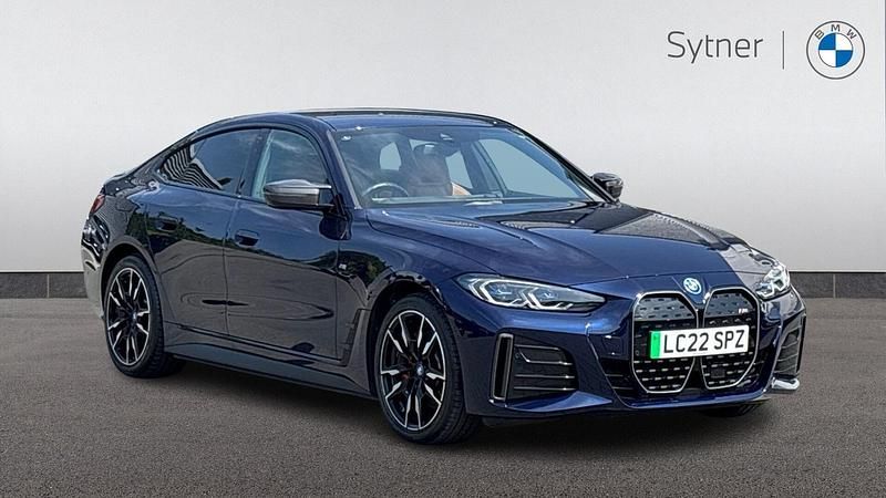 Blue Used 2022 BMW i4 Comfort Edition Sedan | £34,000 (Fair price) - Image 1/4