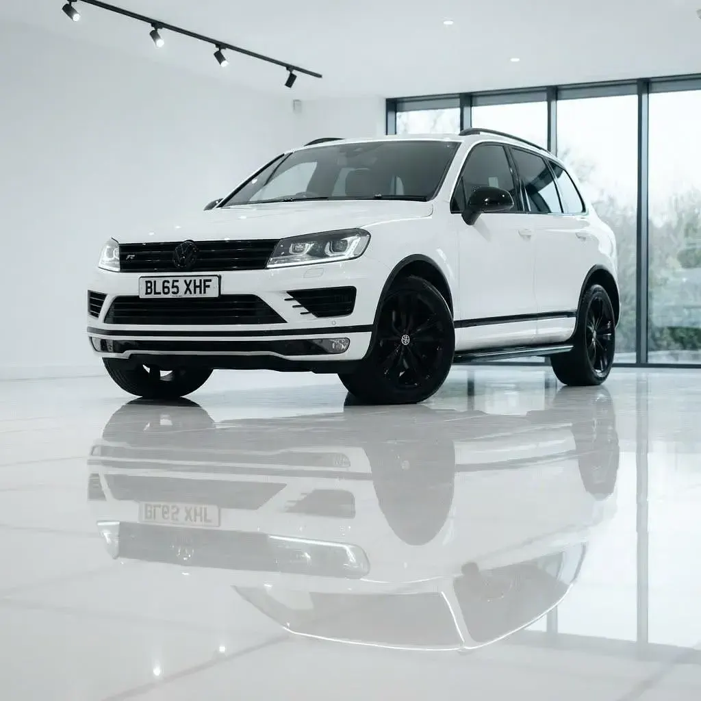 Used VW Touareg R-line 262 HP (192 kW) 2016 White SUV