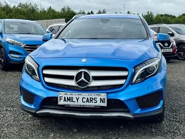 Used Mercedes GLA220 AMG line 2017 Blue SUV
