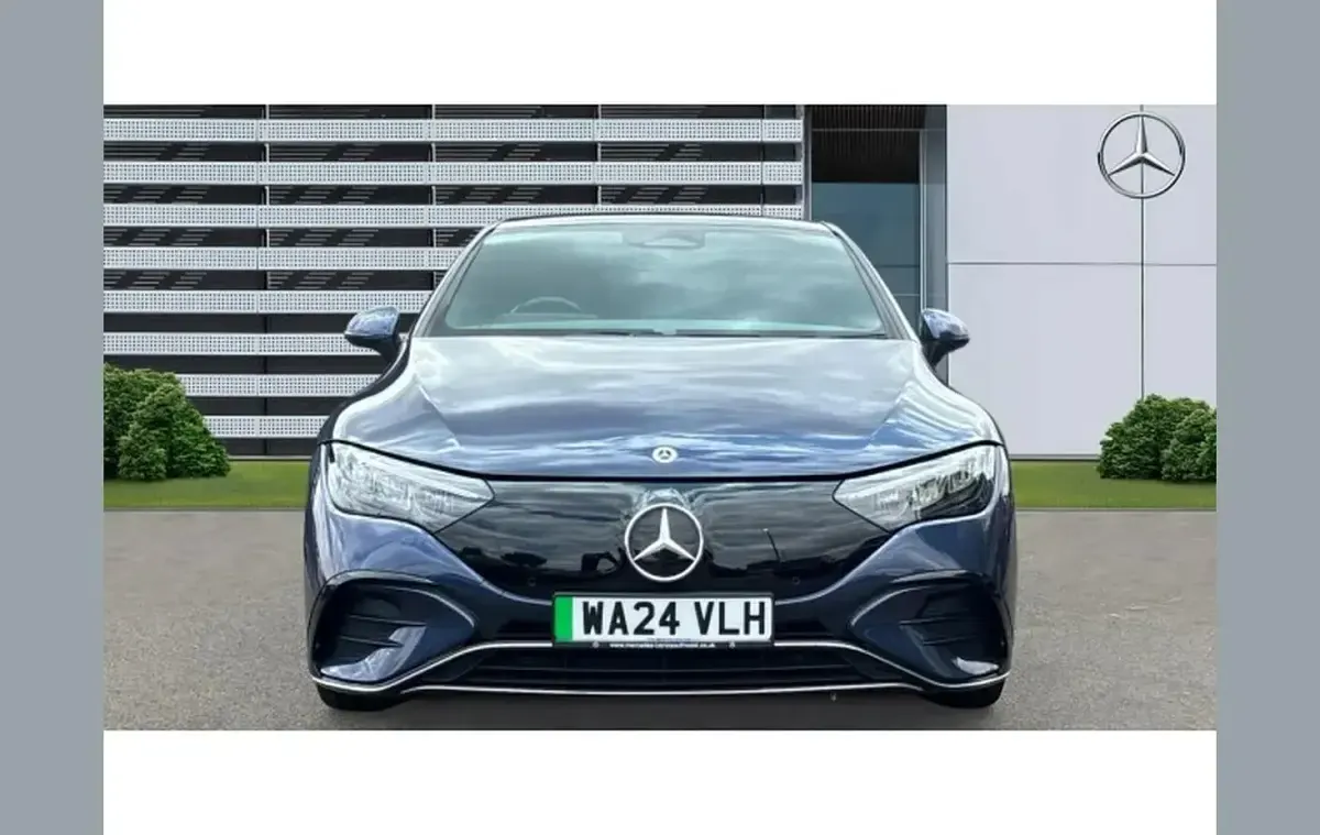 Used Mercedes EQE350 AMG Line Premium 214 kW (292 HP) 2024 Blue Sedan